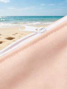 1pc Sun Print Waterproof Travel Storage Bag, Suitable For Beach Vacation - View 5
