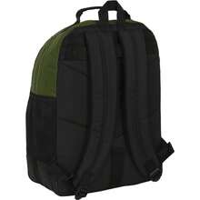 Safta 家樂福迷你書包，主隔層拉鍊，正面大口袋，1個加厚隔層 - 黑暗森林 - 查看 3