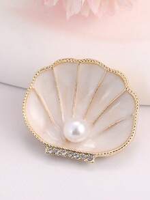 Fashion Creative Shell Brooch, High-End Elegant Sophisticated Exquisite Corsage Pin Accessory For Women, Niche Premium Style - Seashell Brooch - View 7