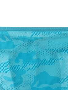 Men's Mesh Briefs - Lightweight, Breathable, And Comfortable Low-Rise Butt Lift With Stretch Fabric For Casual Wear And Comfort | Fashionable Underwear | Stretch Fabric - 水鴨藍 - 查看 5