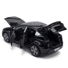 1/32 新款 6 門汽車模型 - 車門可開 - 引擎蓋可開 - 後視鏡可折疊 - 全景天窗，適合汽車模型愛好者收藏，逼真汽車模型禮物，汽車內飾裝飾 - 彩色 - 查看 2