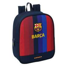 FC Barcelona 巴塞隆納足球俱樂部雙肩書包，第一套球衣，兒童及青少年適用，可搭配拉桿箱使用，附水壺口袋 - 適應日托 - 查看 1
