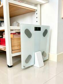 Multifunctional Electronic Scale Storage Rack, No Drilling, Space-Saving, Suitable For Dorm/Bathroom/Kitchen/Living Room/School/Office Storage, Bathroom Organizer Rack, Bathroom Shelf - Multicolor - View 3