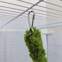 1Pc Parrot Toy, Green Climbing Rope, Rotating Climbing Rope, Bell Toy, Birdcage Ornament, Forest Themed Birdcage Decoration. - A - View 6
