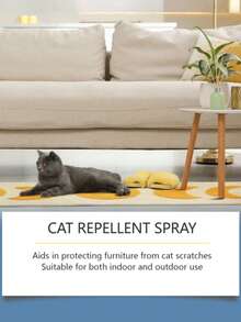Cat Repellent Spray For Furniture And Pet Protection, Cat Behavior Training Spray, Bedding No-Go Zone To Prevent Animal Scratching, Repellent Spray To Solve Cat Urine Issues, Pet Cat Repellent Spray - 100ml - View 6