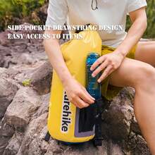 10L/15L/25L 乾濕分離背包 防水袋，捲頂設計，IPX6 防水 - 彩色 - 查看 5
