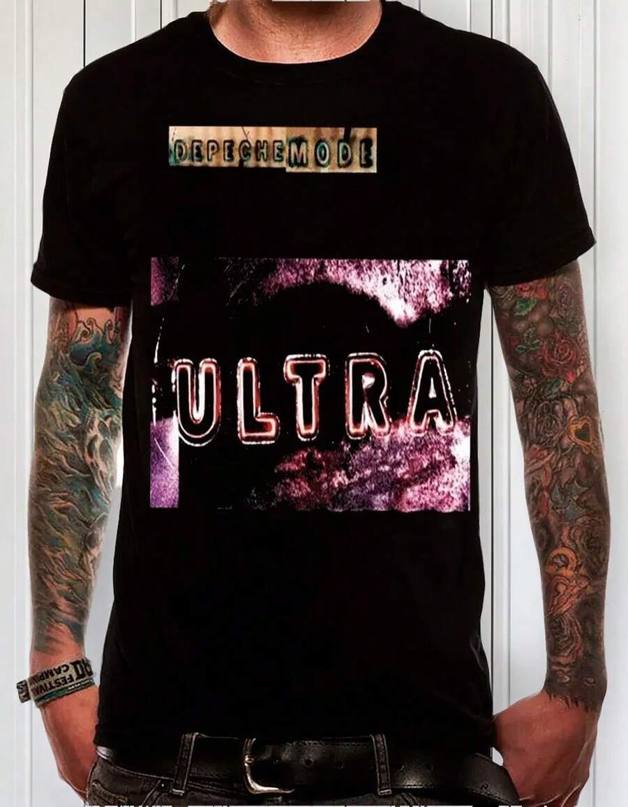 Camiseta Rock Mod P - Negro - Ver 1