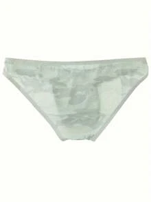 Men's Mesh Briefs - Lightweight, Breathable, And Comfortable Low-Rise Butt Lift With Stretch Fabric For Casual Wear And Comfort | Fashionable Underwear | Stretch Fabric - 薄荷綠 - 查看 2