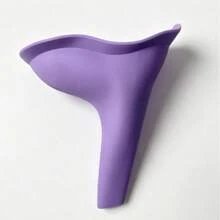 Aide à la miction pour femmes, entonnoir urinaire jetable pour uriner debout pour femmes, conception anti-fuite et anti-éclaboussures, urinoir de toilette hygiénique en silicone souple, convient aux femmes enceintes, camping en plein air, voyage, randonnée et urgences en cas d'embouteillage - Multicolore - View 7