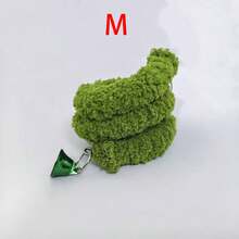 1Pc Parrot Toy, Green Climbing Rope, Rotating Climbing Rope, Bell Toy, Birdcage Ornament, Forest Themed Birdcage Decoration. - A - View 13