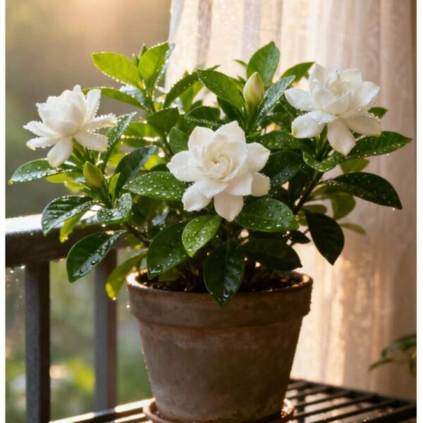 100+ Bulbos de Gardenia, Tasa de Germinación, Adecuados para Cultivar en Ambientes Cálidos, Húmedos, Semi-Sombreados y Semi-Soleados, Prefiere Alta Humedad, Crecimiento Rápido, Bulbos de Plantas de Fácil Cuidado.