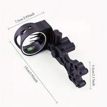 015 Micro-Adjustable 5-Hole Sight, Suitable For Compound Bows And Steel Ball Dual-Use Bows, Precision Archery Aiming Accessory - Black - View 5