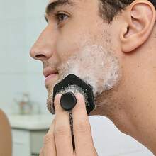 Body Scrub Set, 2pcs Exfoliating Back Brush With Hexagonal Face Brush, Multi-Functional Shower Cleaning Tool, Create Smooth Skin - Multiple Styles - View 5