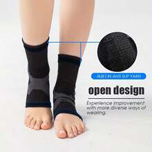 Unisex Toe-Free High-Top Ankle Compression Sleeve, Suitable For Rock Climbing, Running And Other Daily Activities, Pressure Ankle Sleeve - Multicolor - View 9