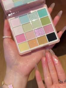 HOLD LIVE Colorful Eyeshadow Palette 16 Colors - H01 Colorful - View 4