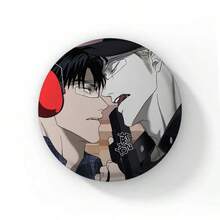 58mm 新款韓系 BL 漫畫《Shutline》軟質鈕扣徽章 男愛漫畫 Gillan Jake Moon Shingun 動漫胸章 粉絲收藏 - 58 mm - 查看 23