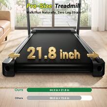CURSOR FITNESS 17% Incline Treadmill With Home, Portable Treadmills For Home With Handle,Treadmills For Home And Office, 300 Lbs Weight Capacity. - 美規B型插(110-127V) - 查看 4