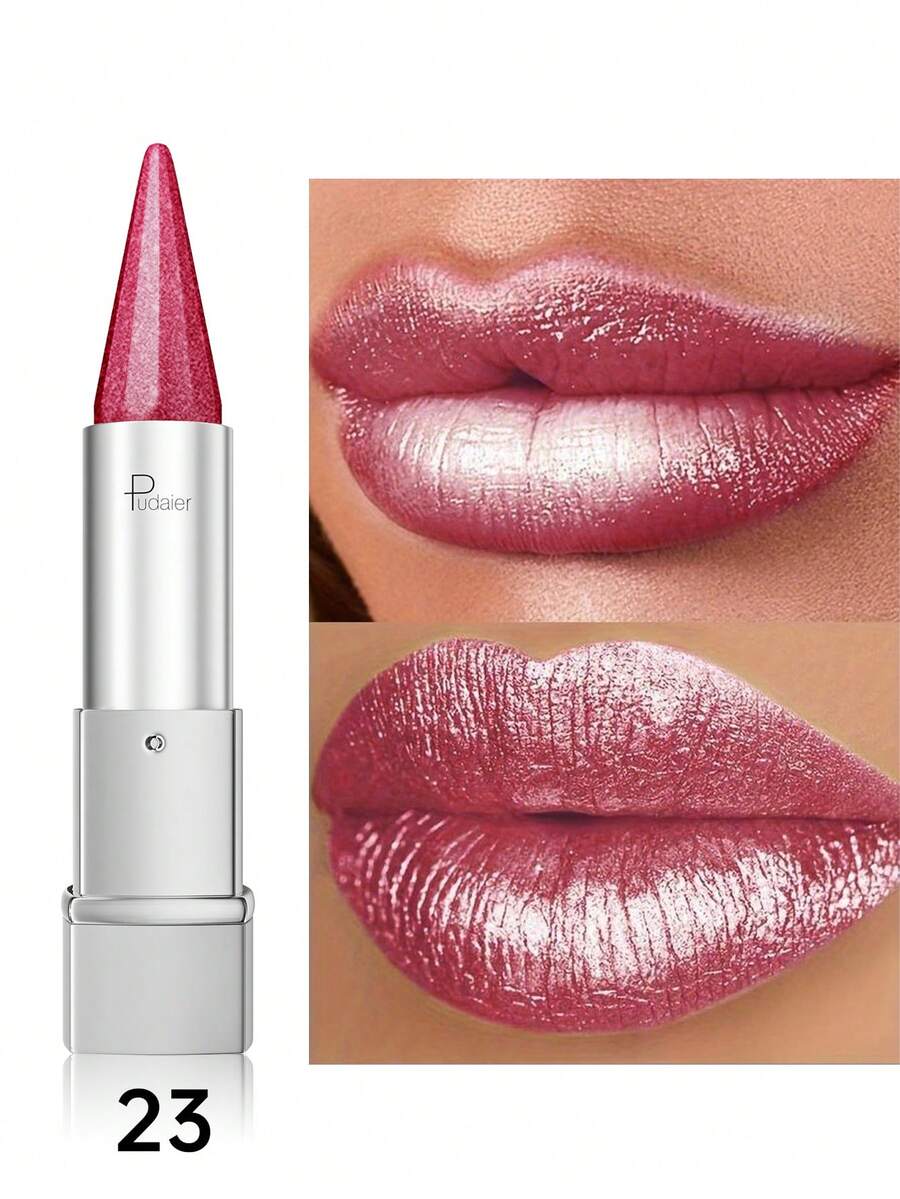 Valentine's Day Gift Waterproof Non-Stick Lip Balm, Velvet Pearl Gloss Texture, Moisturizing And Smooth, Suitable For All Skin Tones - 23 - View 1