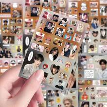 مجموعة ملصقات 8 قطع - مجموعة ملصقات مصنوعة من المعجبين، بطاقات دعم K-POP، ملصقات دعم المجموعات الشهيرة كهدية، أنشطة المعجبين، أنشطة الدعم، بضائع المعجبين، JUNGWON، JAY، JAKE، SUNGHOON، SUNOO، NI‑KI، ملصقات النجوم، مجموعة عرض بطاقات K POP، بضائع الموسيقى الشهيرة، هدية عيد الميلاد - متعدد الألوان - مشاهدة 3