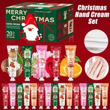 MISS FACTORX Kotak Hadiah Krim Tangan Eksklusif 20 pcs, Melembapkan & Hidrasi Tahan Lama, Menutrisi Tangan Kering, Perawatan Kulit Harian, Hadiah Suvenir Liburan - 20 set hadiah krim tangan yang istimewa - View 1