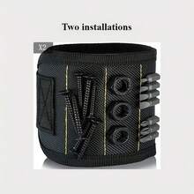 [Strong Magnetic] Tool Wristband, Magnetic Wrist Strap For Screws, Nails Storage, Men's DIY Repair, Woodworking, Maintenance Tool, Father's Day/Husband Creative Gift - Third Row - View 16