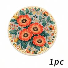 1/2/4/6/8/300pcs Minimalist Abstract Floral Pattern Luxury Placemats, Machine Washable Polyester Material, Heat-Resistant, Stain-Resistant, Waterproof And Easy To Clean, Suitable For Party And Kitchen Decor - Multicolor - View 15