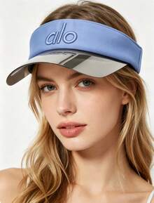 Alo Women's Summer Mesh Baseball Cap – UV Sun Protection Hat For Outdoor Sports, Running & Casual Wear Women's Breathable Mesh Baseball Cap – Summer Sun Hat With UV Protection For Outdoor Sports & Everyday - Blue - View 6