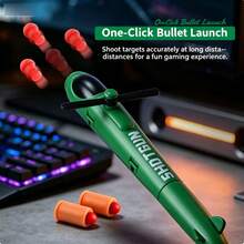 Airplane Shell-Ejecting Launcher Pen, Multifunctional Shooting Ballpoint Pen, Stress Relief Creative Stationery, Helicopter-Shaped Shell-Ejecting Pen, 2-In-1 Writing And Shooting Toy Pen, Creative Gift For Boys, Stress Relief Airplane Wing Rotating Pen, Shell-Ejecting + Writing Dual Mode, Office Desk Fun Toy, Helicopter Model Ornament, Fighter Jet Model - Multicolor - View 5