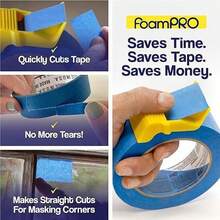 Dispenser Selotip Meja dengan Dasar Berat Anti Slip, Cocok untuk Kantor, Kerajinan, Proyek Seni, Scrapbooking, Sekolah, Pembungkusan Hadiah dan Pengiriman Paket - A - View 7