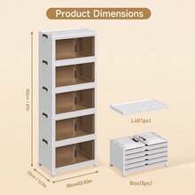 Storage Trunks & Chests - White - View 11