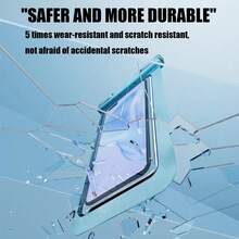 1pc Random Color Waterproof Phone Storage Bag, Transparent Phone Protective Case - Touchscreen Compatible Floating Diving Sealed Bag, Outdoor Rafting Diving Phone Storage Pouch - View 5