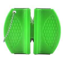 Mini Knife Sharpener Portable Ceramic & Tungsten Steel Dual-Sided Sharpener For Outdoor Knives And Kitchen Tools - Sharpening Tool - View 9
