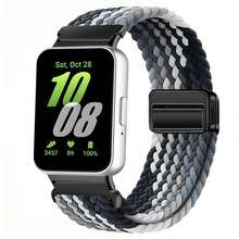 尼龍磁吸錶帶 適用於 Galaxy Fit 3 編織錶帶 適用於 Galaxy Fit 3 更換手鍊配件 - For Galaxy Fit 3 - 查看 21