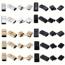 1Pc/2Pcs Magnetic Buckle, Flat Rectangular Magnetic Buckle, Inner Hole With Rounded Corners, Wrist Cord Buckle, Craft Jewelry Accessories Making Material, Jewelry & Watch Accessories > Jewelry Accessories > Bracelet Accessories, Jewelry Making Supplies Category, DIY Jewelry Accessories, Bracelet Connector Buckle - Multicolor - View 12