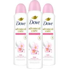 Dove Advanced Care Antiperspirant Deodorant Spray For Women 3 Pack Sakura Blossom & Yuzu 72 Hour Sweat And Odor Protection 3.8 Oz Variant 1 - 沒有任何 - 查看 1