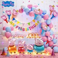 Hasbro 91件官方授權聖誕系列 George、豬媽媽、豬爸爸氣球套組，可愛卡通風格裝飾，嘉年華派對拍照道具，派對用品，聖誕生日禮物 - YJ-XZPQ-001 - 查看 1