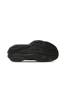 Sepatu Lari Low-Top New Balance Rebel V4 yang Nyaman, Serbaguna, dan Terbuat dari Kain Sederhana untuk Latihan Maraton, Lari Jarak Jauh, Sprint, Uji Fisik, dan Balapan - Unisex - Hitam/Hijau - Hitam - View 5