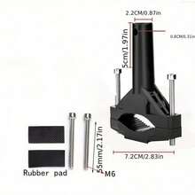 1/2pcs Multifunctional Aluminum Alloy Motorcycle Headlight Bracket, Suitable For ATV And Other Models, Selected Premium Aluminum Alloy, Rust-Resistant And Durable, Comes With Easy Installation Kit, Easily Install, Provide Stable Support For Your Vehicle's Headlight - Motorcycle Mounting Bracket - View 3