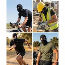 Adenzo Ski Balaclava Face Men Women, Protector Lightweight Motorcycle Snowboard - Spider Eye - View 4