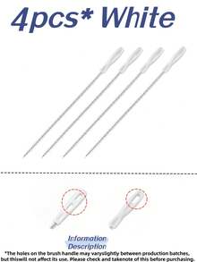 4pcs Non-Detachable Washing Machine Drum Brush - Long Handle Cleaning Tool, Suitable For Deep Cleaning Inside Drum, Ideal For Bathroom, Kitchen And Appliance Cleaning, Designed For Hard-To-Reach Areas, With Bristle Texture 1/2/4pcs - Multicolor - View 14