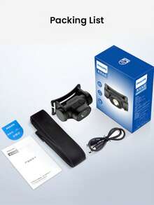 Lampu Kepala Isi Ulang USB Philips Terbaru, Lampu Kepala Darurat Luar Ruangan, Lampu Sensor Multifungsi, Lampu Kerja, Lampu Rumah, Lampu Belajar, Tampilan Baterai Cerdas, Lampu Berkedip Darurat - Beraneka warna - View 13