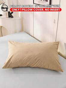 1 pieza Funda de almohada suave, funda de almohada larga, funda de almohada de tamaño estándar, cierre de sobre, resistente a las arrugas, resistente a la decoloración, resistente a las manchas, sin relleno de almohada, tamaño 20x54 pulgadas, 20x36 pulgadas, adecuado para decoración de primavera/verano, decoración de habitación, suministros de estudio - Multicolor - Ver 25