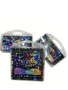 Glitter Marker Pens, Thick Soft Tip, Non-Fading Pearlescent Shiny Pens For Drawing, Student Bullet Journaling - A - View 7
