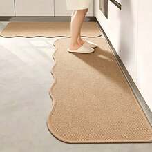 1 pieza Alfombra pasillera con diseño de anillo de piña, alfombra, alfombra pasillera, alfombra de área, tapete, decoración del hogar, alfombra de área, alfombra de área para sala de estar, decoración del hogar para sala de estar, decoración de habitación, alfombra lavable - Multicolor - Ver 5
