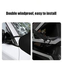 Car Windshield Leaf Protection Cover, Front Window Protective Net, Blocks Leaves, Bird Droppings And Dust, Protects Windshield And Wipers - Windshield Wiper Dust Cover - View 6