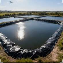 New Material Fish Pond Waterproof Membrane, Waterproof Cloth, Anti-Aging, For Fish And Shrimp Aquaculture Ponds And Dams, Waterproof Membrane Geomembrane High-Density HDPE, Special For Building Pond Landscape, High Toughness 0.2mm Thick - Multicolor - View 2