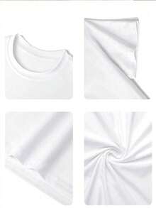 Set 3 Camisetas Infantiles Estampadas, Ligera y Transpirable, Ideal para Uso Diario en Verano, Disponible en Diversos Colores para Toda la Infancia y Adolescencia - Multicolor - Ver 5