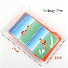 1/2/3件組戶外游泳浮床，大氣閥易充氣，加厚PVC材質附腰帶，高浮力水上休息浮床，海灘必備配件，泳池浮床 - 彩色 - 查看 8