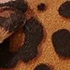 Brown Leopard Print Bow