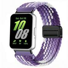 尼龍磁吸錶帶 適用於 Galaxy Fit 3 編織錶帶 適用於 Galaxy Fit 3 更換手鍊配件 - For Galaxy Fit 3 - 查看 17